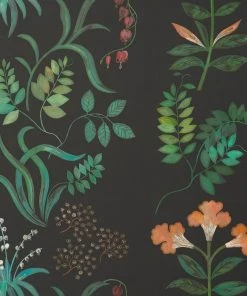 Liberty Fabrics Botanical Stripe Wallpaper, Jade