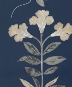 Liberty Fabrics Botanical Stripe Wallpaper, Pewter Blue New