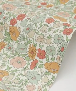Liberty Fabrics Poppy Meadowfield Wallpaper In Lichen - Floral Heritage Wallpaper for Home Decor 14 Liberty Fabrics Poppy Meadowfield Wallpaper In Lichen