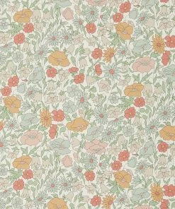 Liberty Fabrics Poppy Meadowfield Wallpaper In Lichen - Floral Heritage Wallpaper for Home Decor 15 Liberty Fabrics Poppy Meadowfield Wallpaper In Lichen