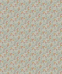 Liberty Fabrics Poppy Meadowfield Wallpaper In Lichen