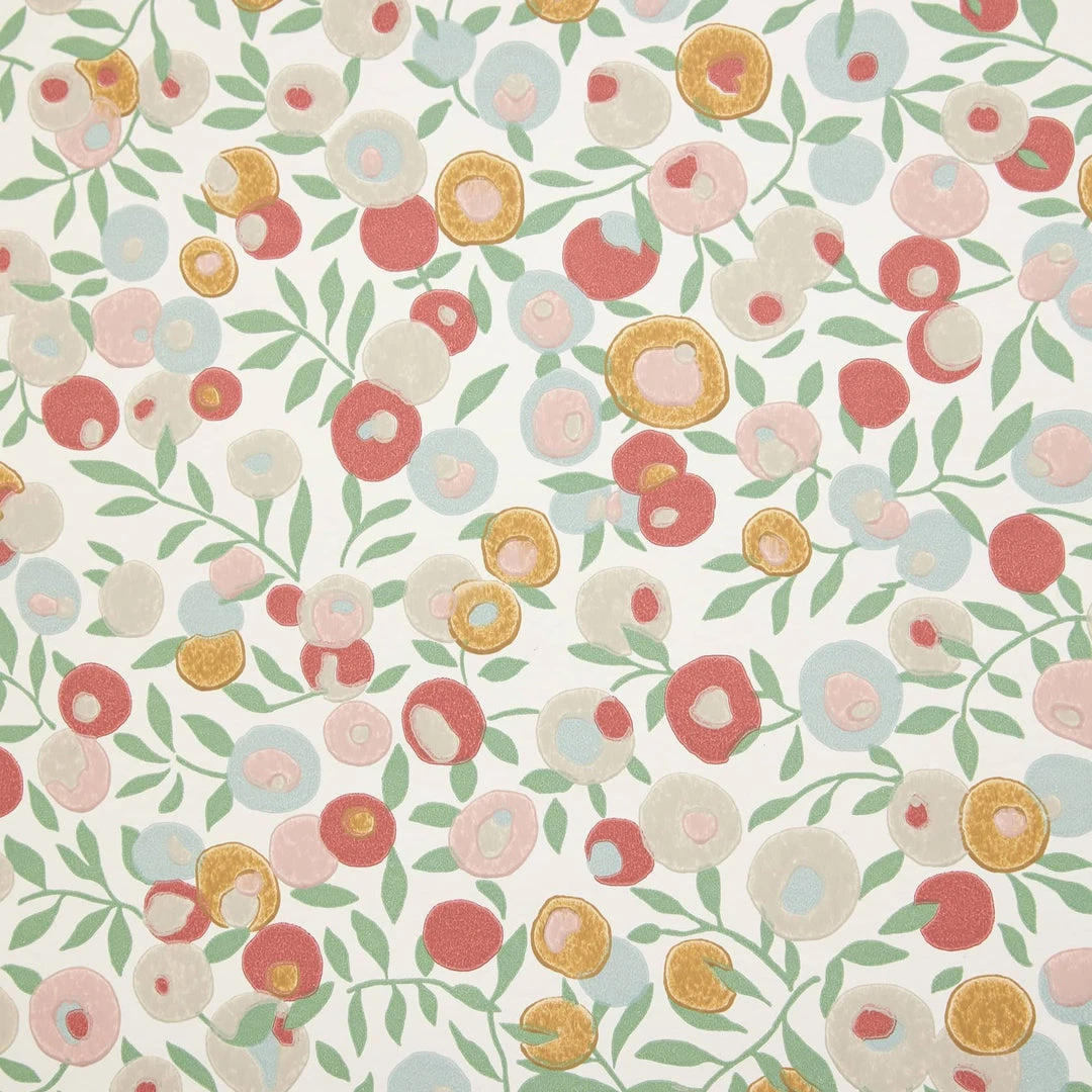 Liberty Fabrics New Wiltshire Blossom Wallpaper In Fennel - Floral Heritage Design 3 Liberty Fabrics New Wiltshire Blossom Wallpaper In Fennel