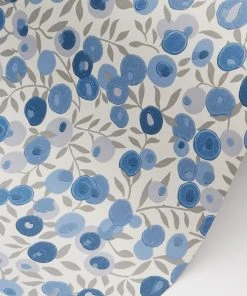Liberty Fabrics New Copy Of Wiltshire Blossom Wallpaper In Lapis