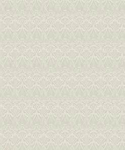 Liberty Fabrics Lanthe Mono Wallpaper in Pewter White | Floral Block Print Wallpaper | New Arrival 14 Liberty Fabrics Lanthe Mono Wallpaper In Pewter White New