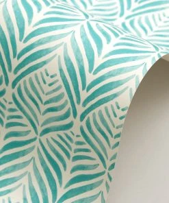 Liberty Fabrics Quill Wallpaper In Jade New