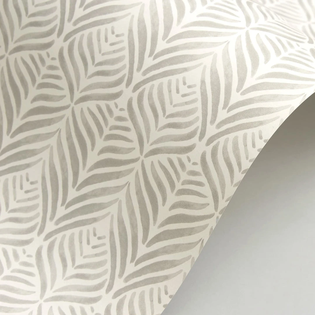 Liberty Fabrics New Quill Wallpaper Pewter - Premium Block Printed Wallpaper for Stylish Interiors 4 Liberty Fabrics New Quill Wallpaper Pewter