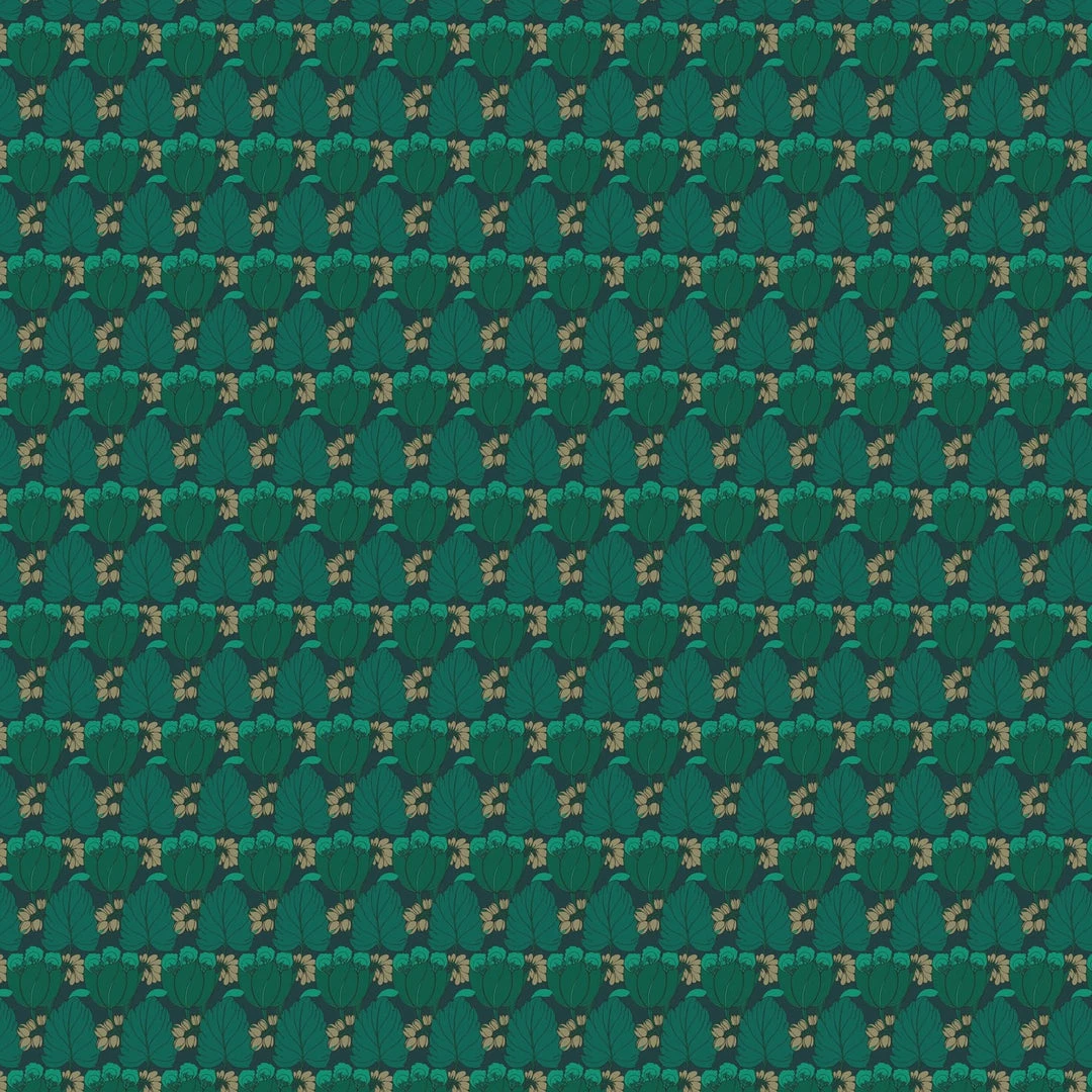 Liberty Fabrics Regency Tulip Wallpaper in Jade - Floral Heritage Design for Modern Homes 8 Liberty Fabrics Regency Tulip Wallpaper In Jade New