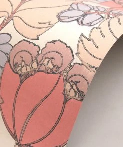 Liberty Fabrics New Regency Tulip Wallpaper In Lacquer