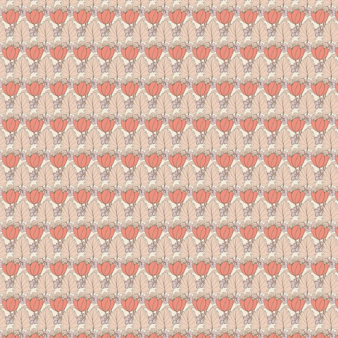 Liberty Fabrics New Regency Tulip Wallpaper In Lacquer - Floral Heritage Design for Elegant Home Decor 7 Liberty Fabrics New Regency Tulip Wallpaper In Lacquer