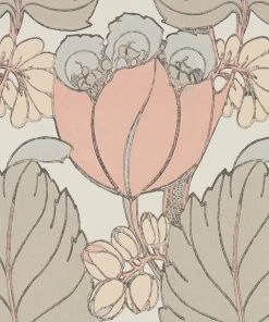 Liberty Fabrics New Regency Tulip Wallpaper In Ointment