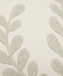 Liberty Fabrics Paisley Fern Wallpaper In Pewter White New