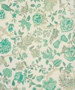 Liberty Fabrics New Palampore Trail Wallpaper In Jade