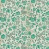 Liberty Fabrics New Palampore Trail Wallpaper In Jade