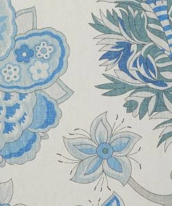 Liberty Fabrics Palampore Trail Wallpaper in Lapis - Floral Heritage Design for Home Decor 13 Liberty Fabrics Palampore Trail Wallpaper In Lapis New