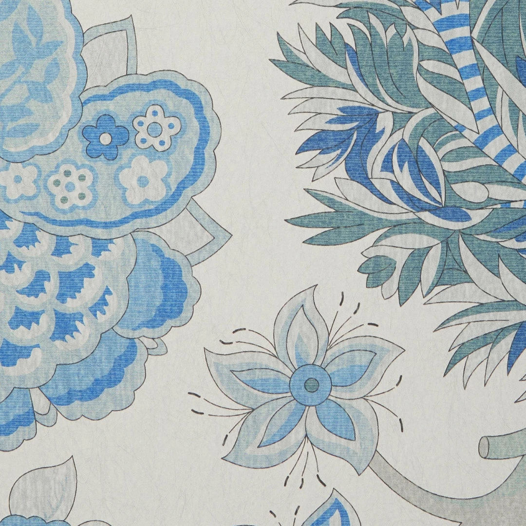 Liberty Fabrics Palampore Trail Wallpaper in Lapis - Floral Heritage Design for Home Decor 7 Liberty Fabrics Palampore Trail Wallpaper In Lapis New