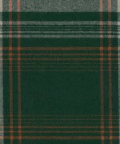 Mind The Gap New Woodstock Fabrics, Monterey Plaid Green Woven