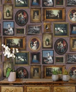 The Graduate Collection Les Jardins Royaux At The Art Gallery Wallpaper