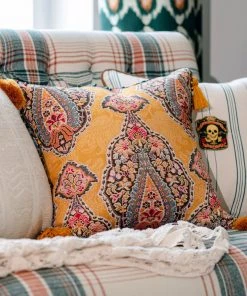 Mind The Gap Woodstock Gypsy Soul Cushion New