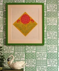 Ellen Merchant - Checker Tree Wallpaper New