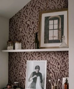 Josephine Munsey Rose & Thorn Coral In Red Topping