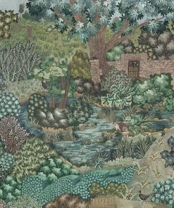 Josephine Munsey Miserden Trees Mural Wallpaper