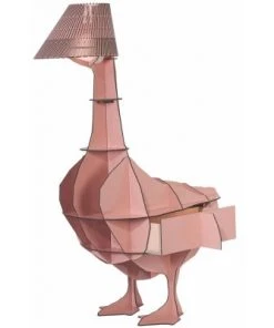 Ibride Junon - Illuminated Goose Bedside Table & Lamp
