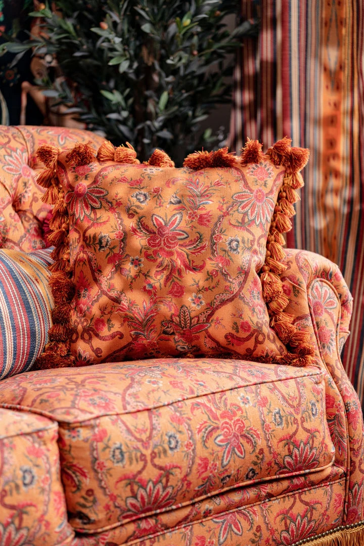 Mind The Gap New Woodstock Fabrics - Bohemian Floral Linen & Cotton Fabric for Homeware & Folk Couture 5 Mind The Gap New Woodstock Fabrics, Woodstock