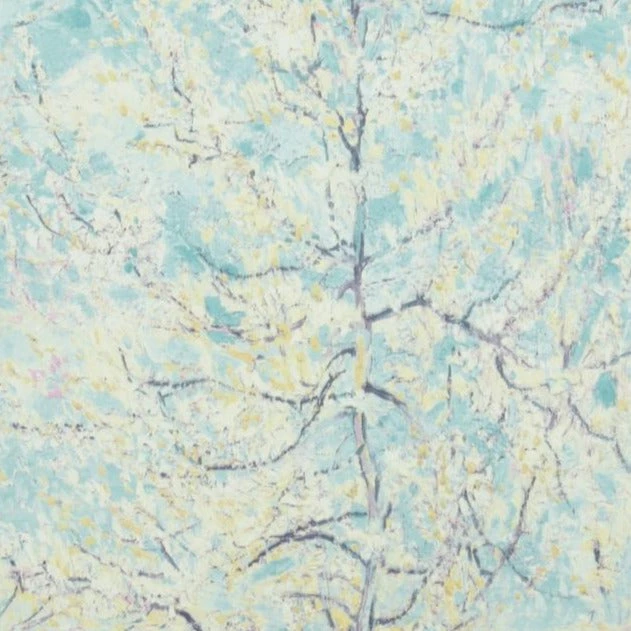 Van Gogh Spring Bloom Wallpaper - Soft Blue Floral Design | BN Homeware 4 BN Van Gogh Wallpaper Spring Bloom - Soft Blue