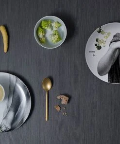 Les Jardins Royaux Ibride Porcelain Parnasse Hiver Set Of 2