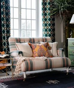 Mind The Gap Truman Sofa - Monterey Plaid New