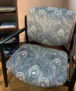 Liberty Fabrics Hera Feather Vintage Velvet, Jade