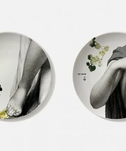 Les Jardins Royaux Ibride Porcelain Parnasse Hiver Set Of 2