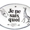 My Gifts Trade Je Ne Sais Quois Occasional Plate