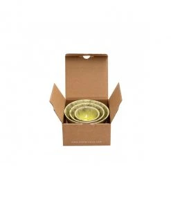 My Gifts Trade Les Jardins Royaux 3 Stacking Dipping Bowls Lemon Green