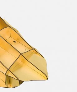 Ibride Junon - Brushed Gold Illuminated Goose Bedside Table & Lamp