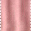 Mind The Gap Linen Fabrics, Rhubarb Stripe Folk Couture