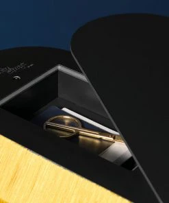 Ibride Baby Alpaga Fringed Bedside Table Chic Gold Bohemian Dream