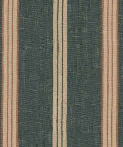 Mind The Gap Woodstock Fabrics, Oregon Stripes Linen Washed Blue