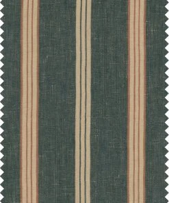 Mind The Gap Woodstock Fabrics, Oregon Stripes Linen Washed Blue