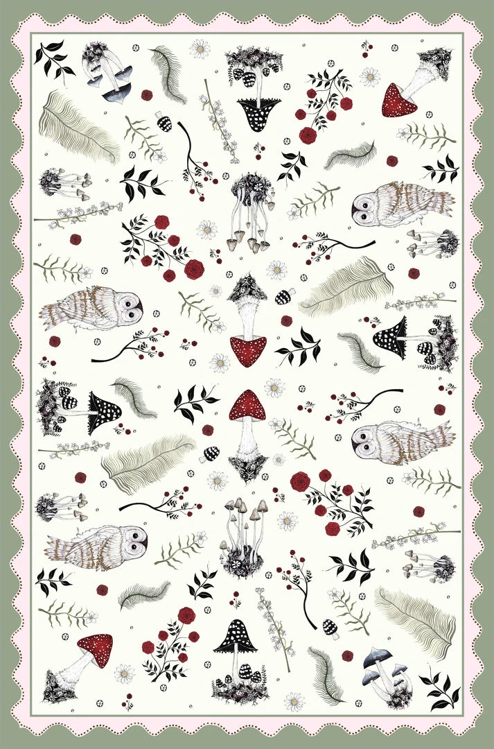 Bell Hutley Tablecloth The Forest Floor New - Elegant Picnic & Dining Table Linens 3 Bell Hutley Tablecloth The Forest Floor New