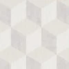 BN Building Blocks Wallpaper White