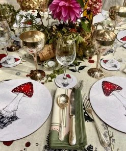 Bell Hutley Tablecloth The Forest Floor New - Elegant Picnic & Dining Table Linens 11 Bell Hutley Tablecloth The Forest Floor New