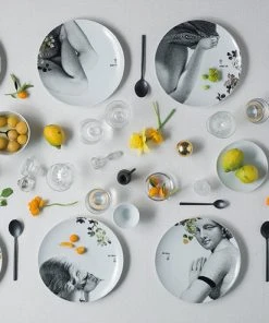 Les Jardins Royaux Ibride Porcelain Parnasse Eté Set Of 2