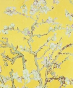 BN Van Gogh Wallpaper - Almond Blossom Sunrise Yellow