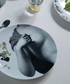 Les Jardins Royaux Ibride Porcelain Parnasse Hiver Set Of 2