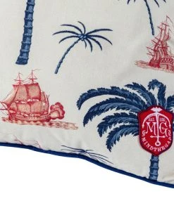 The Design Yard Blue Skies Ahead Aegean Outdoor Cushion