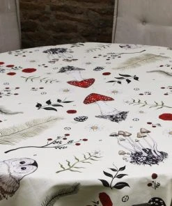 Bell Hutley Tablecloth The Forest Floor New - Elegant Picnic & Dining Table Linens 9 Bell Hutley Tablecloth The Forest Floor New