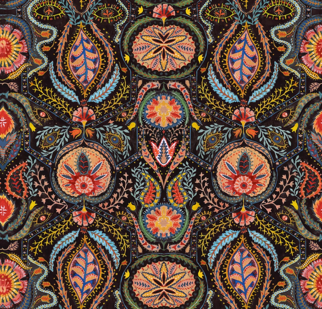 Mind The Gap Woodstock Collection Soul Sacrifice Wallpaper - Bohemian Floral Design 3 Mind The Gap Woodstock Collection, Soul Sacrifice Wallpaper New