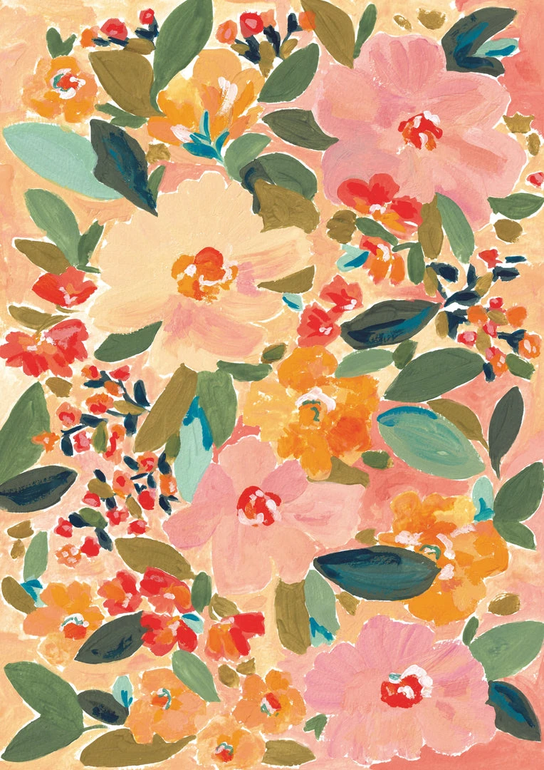 Candice Gray New A3 Abstract Floral Print Wall Art - Rose & Thorn Collection 4 Candice Gray New A3 Abstract Floral Print