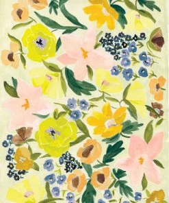 Candice Gray A3 Acid Floral Print